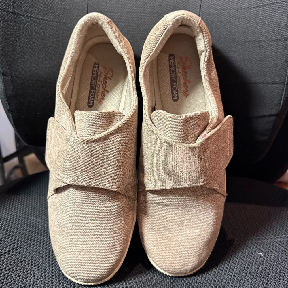 Skechers Women's Madison Avenue -Distinctively Taupe Slip-On Shoes 11